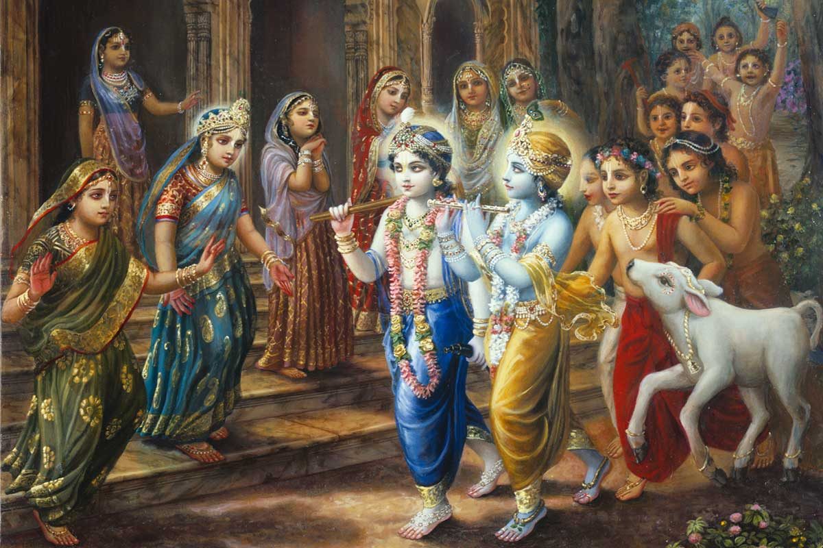 Krishna Radha First Meeting